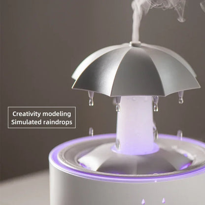 Xiaomi Youpin-humidificador de aire de gota de agua con luz colorida, difusor de aceite esencial, aromaterapia, paraguas creativo