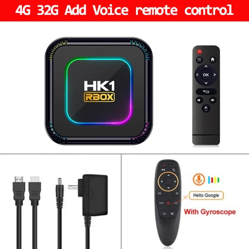 El HK1 RBOX K8 es un TV Box con Android 13, equipado con el procesador RK3528 y opciones de almacenamiento de 4GB de RAM con 32GB, 64GB o 128GB de ROM. Soporta WiFi 6 de 5G, resolución 4K y 8K, reproducción 3D y conexión B