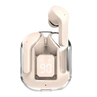 Nuevo Air 31, auriculares inalámbricos con tecnología Bluetooth 5.3. Diseño TWS con cancelación de ruido ENC, pantalla LED digital de potencia y sonido estéreo envolvente. Ideales para deportes y uso diario.